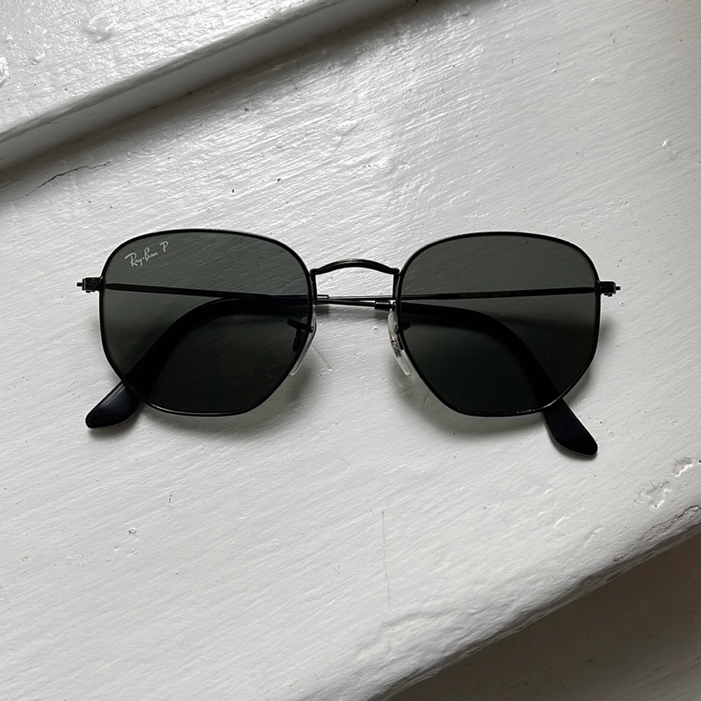 Polarized Ray Ban Hexagonal Flat Lenses